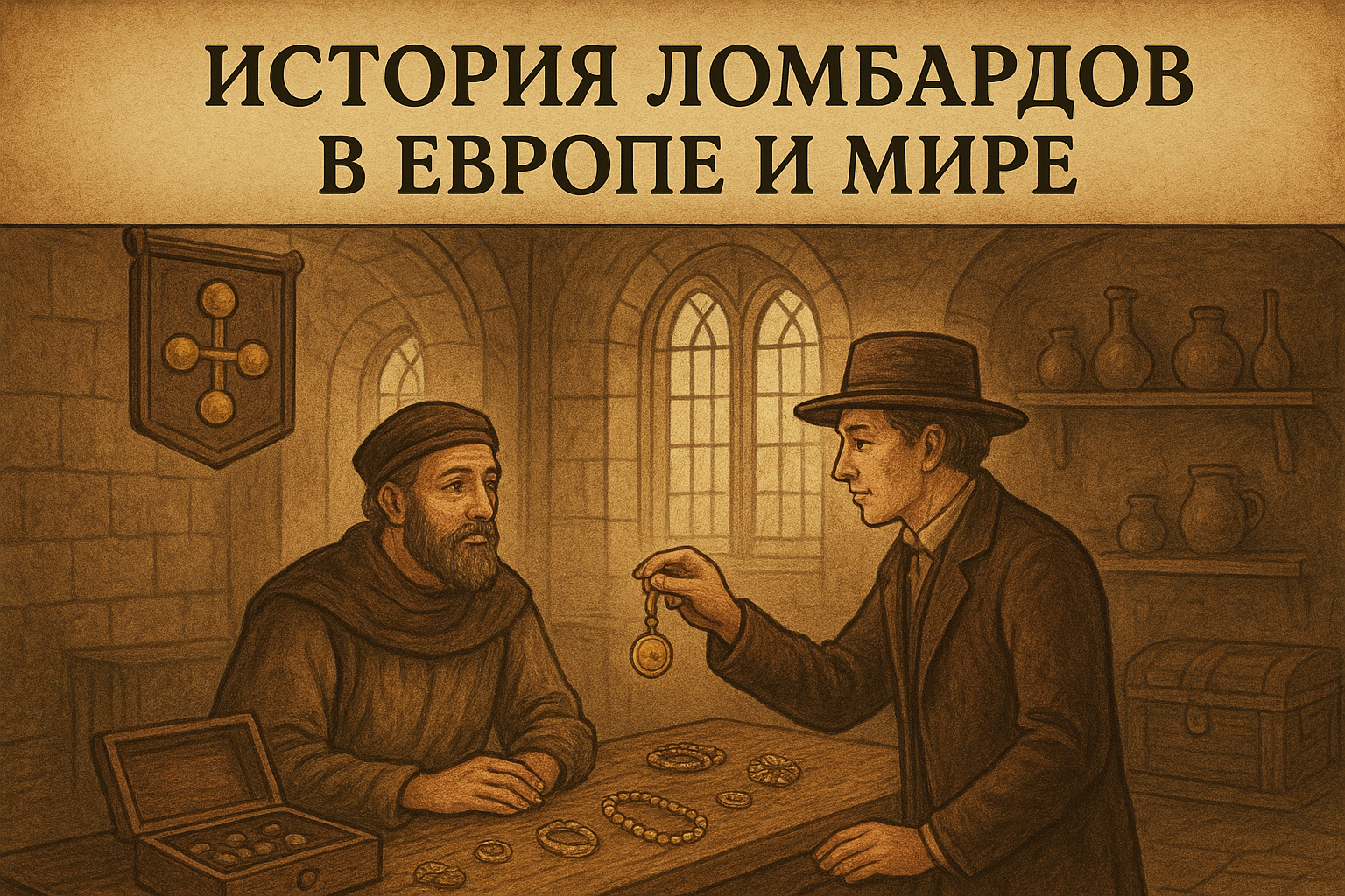 История ломбардов в Европе и мире